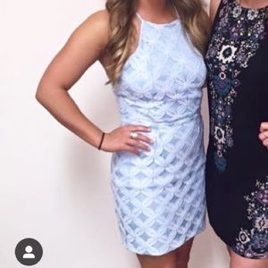 Light blue dress